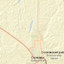 Sosnovka Street Map