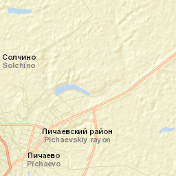 Pichayevo Street Map