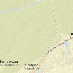 Lebyazh’ye Street Map