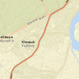 Yuzhnyy Street Map