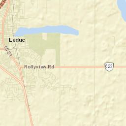 Leduc Street Map