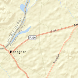 Banagher Street Map