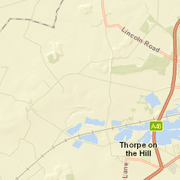 1 Whisby Road, Lincoln, Lincolnshire LN6 Street Map