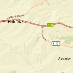 2 Stainsby Gate Cottages, Ashby Puerorum Street Map