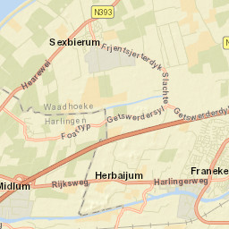 Waadhoeke Street Map