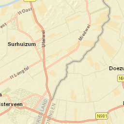Augustinusga Street Map
