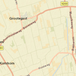 Grootegast Street Map