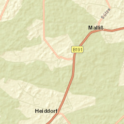 Malliß Street Map