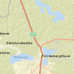 Fürstenberg Street Map