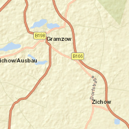 Gramzow Street Map
