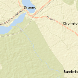 Drawno Street Map