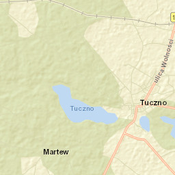 Tuczno Street Map