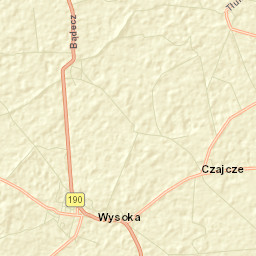 Wysoka Street Map