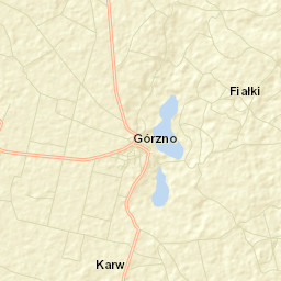 Górzno Street Map