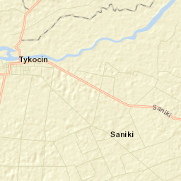 Tykocin Street Map
