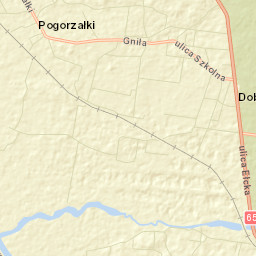 Dobrzyniewo Duże Street Map