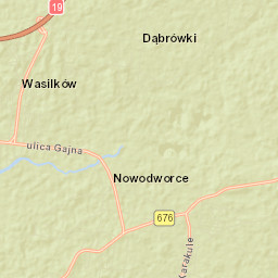 Wasilków Street Map
