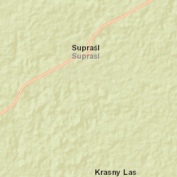 Supraśl Street Map