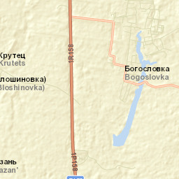 Bogoslovka Street Map