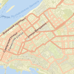 Samara Street Map
