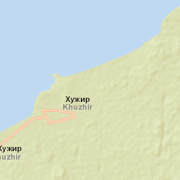 Khuzhir Street Map