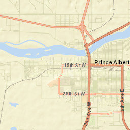 Prince Albert Street Map