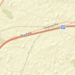 Cherryville Street Map