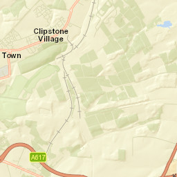 5 Deerdale Lane, Newark, Nottinghamshire Street Map