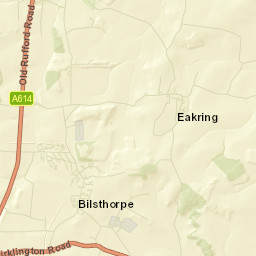 Nottinghamshire Street Map