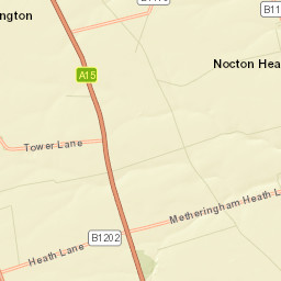 Bloxholm Lane, Lincoln, Lincolnshire LN4, UK Street Map
