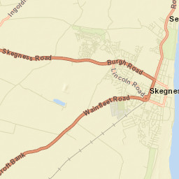 Skegness Street Map