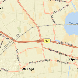 Oudega Street Map