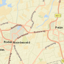 Roden Street Map