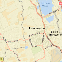 Paterswolde Street Map