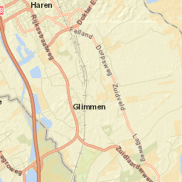 Glimmen Street Map
