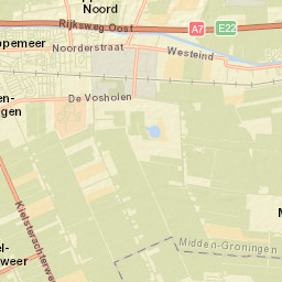 Sappemeer Street Map