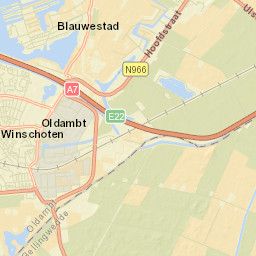 Winschoten Street Map
