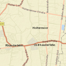 Ostrhauderfehn Street Map