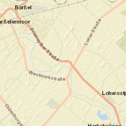 Barßel Street Map