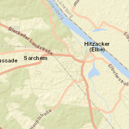 Hitzacker Street Map