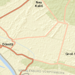 Dömitz Street Map