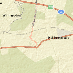 Heiligengrabe Street Map