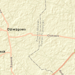 Dzierzgowo Street Map