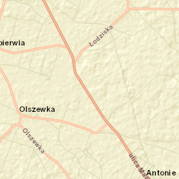 Powiat ostrołęcki Street Map
