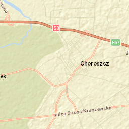 Choroszcz Street Map