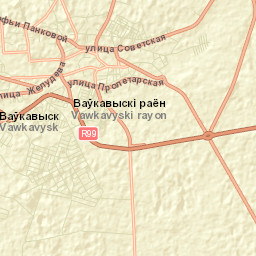 Volkovysk Street Map