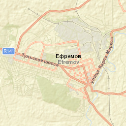 Yefremov Street Map