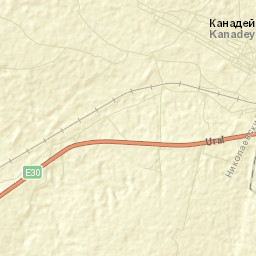 Kanadey Street Map