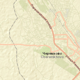 Cheremkhovo Street Map