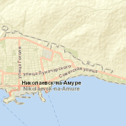 Nikolayevsk-on-Amure Street Map